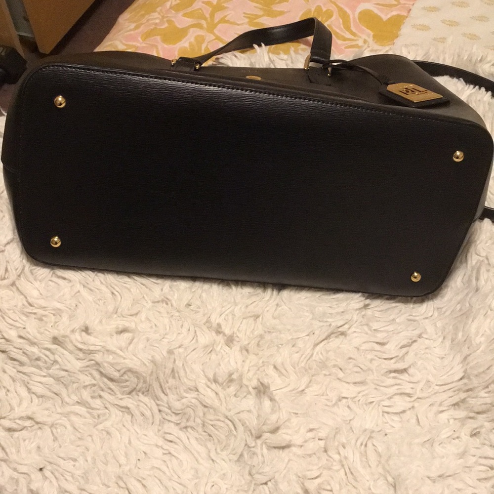 Ralph Lauren Leather Work Tote - Picture 5 of 5